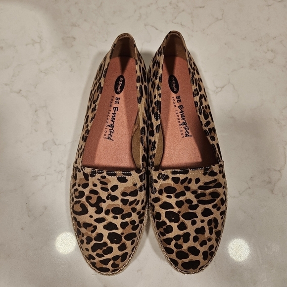 Dr. Scholl's Shoes - Dr. Scholls Festival Espadrilles Slip On Cheetah Print Slip On Shoes Size 10